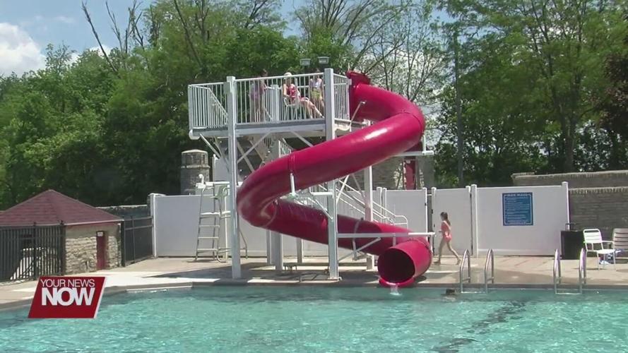 Hitting the pool to stay cool