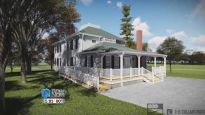 Lauer Historical Farm construction resumes after 10-year break
