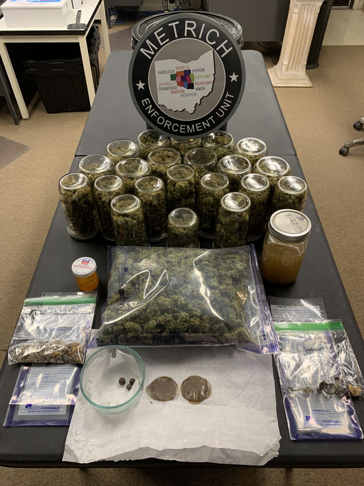 Hancock METRICH Enforcement Unit executes search warrant