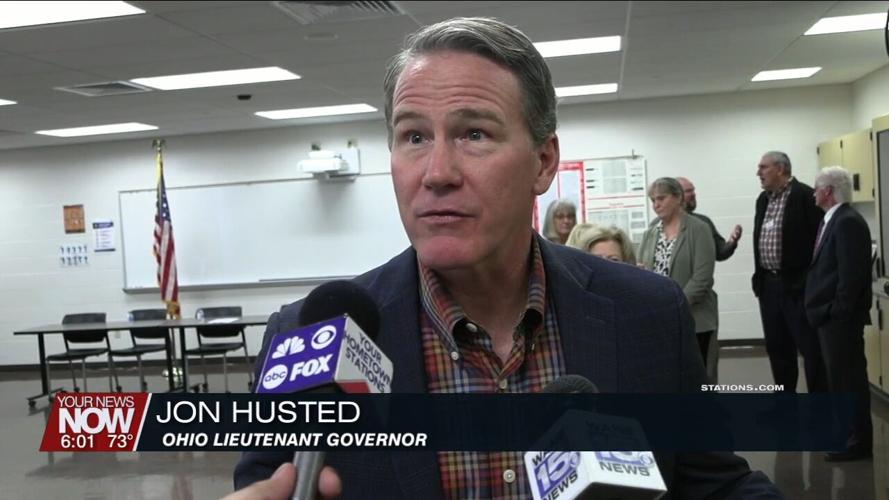 Vantage Career Center welcomes Lt. Governor Jon Husted to tour the facility and see next gen workforce