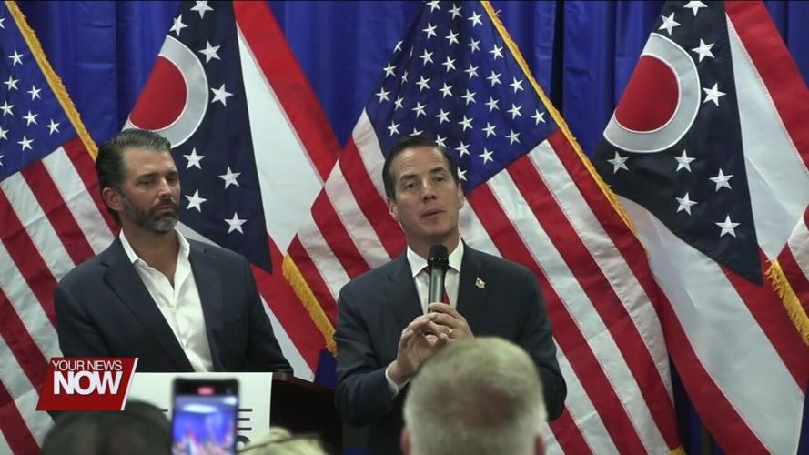 Moreno and Trump Jr. bus tour makes stop in Lima to rally voters