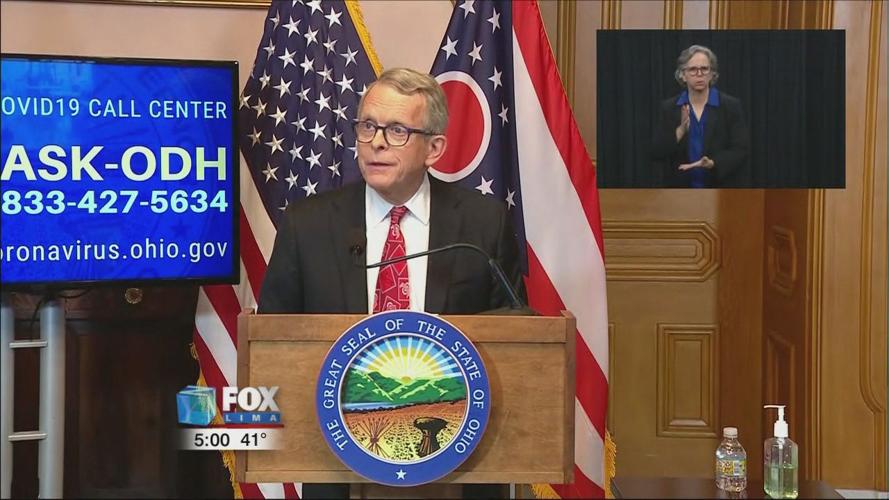 Gov. DeWine calls for state budget cuts