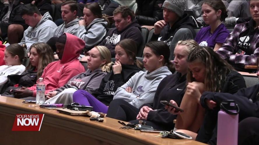 Bluffton alum who works for Cleveland Guardians speaks at this week's Bluffton Forum