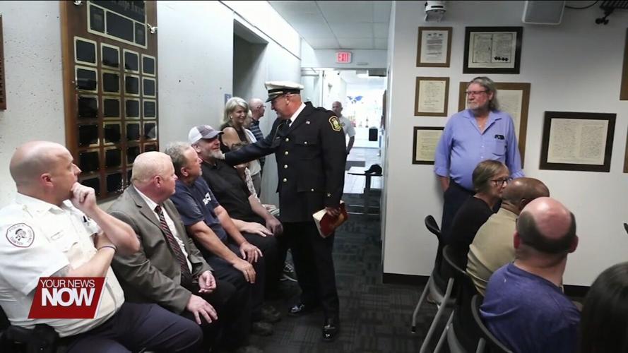 Mayor Smith swears in Baker as chief of the Lima Police Department