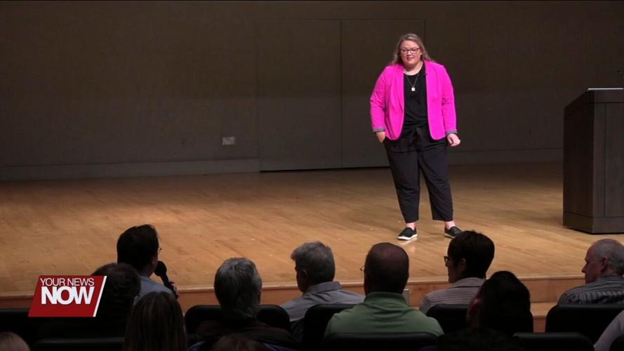 Bluffton alum who works for Cleveland Guardians speaks at this week's Bluffton Forum