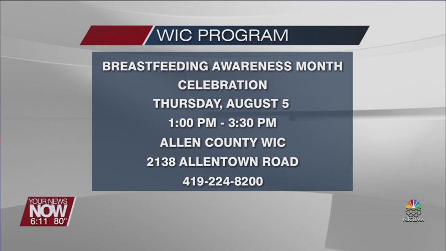 August is Breastfeeding Awareness Month and activities set for August 5th