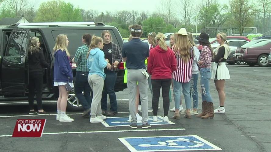 Bath High School's Interact Club holds Click It or Ticket event