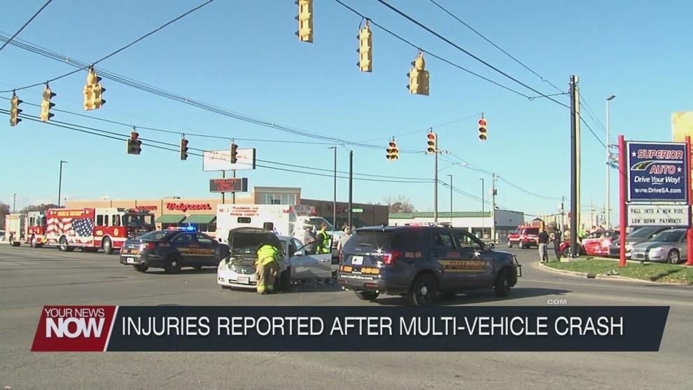 Minor injuries reported in crash at Allentown and Cable Road