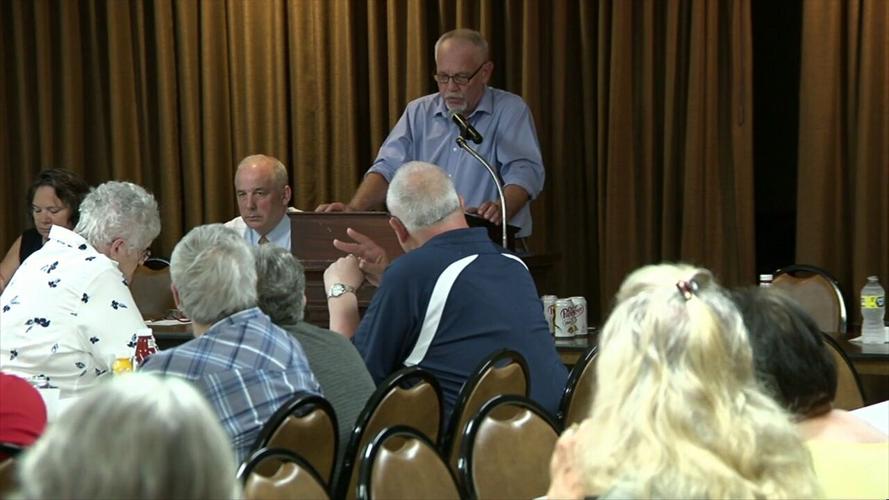 Keith Cheney speaks at Republican Luncheon about importance of voting in upcoming election