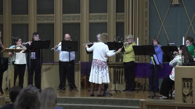 Lima Area Concert Band Flute Choir showcases "Flute Fantastique" performance