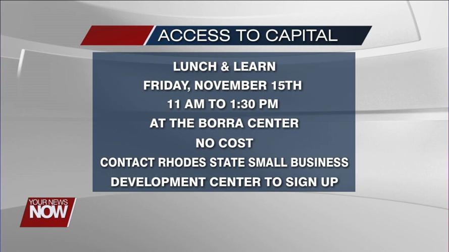Fall Lunch and Learn will focus on various programs and loans available for small businesses