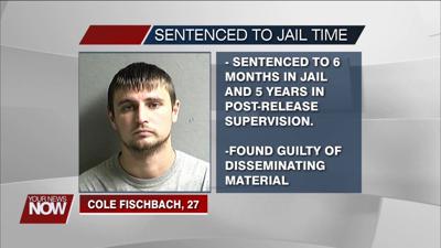 Fischbach receives sentence of six months in jail