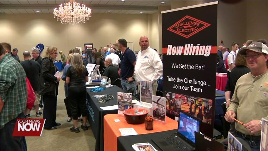 Over 120 employers from around Allen County take part in Ohio Mean Job's annual Spring Career Fair