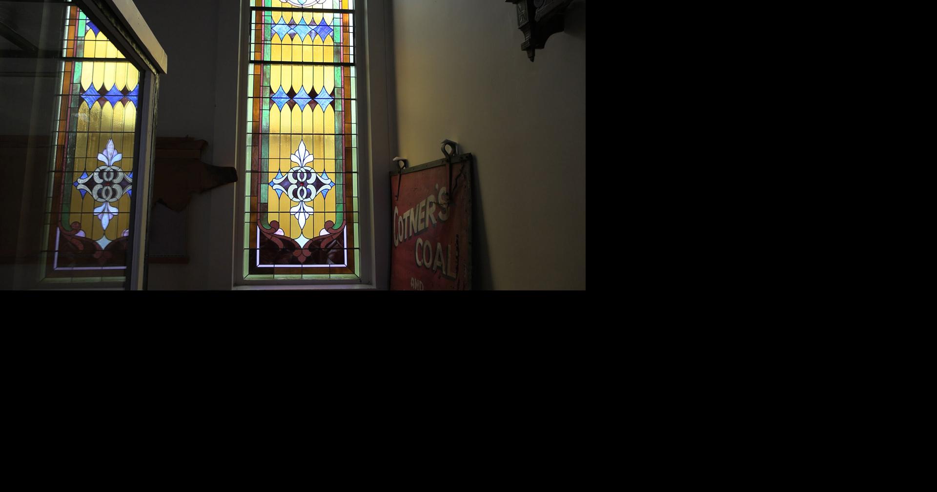 State funding helps restore 100-year-old stained-glass windows at Wapakoneta...