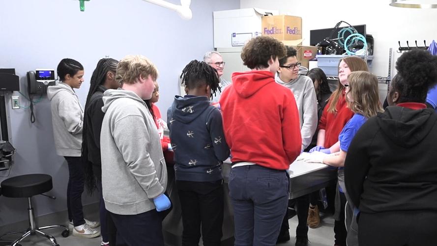 Heir Force Students explore Cancer Science at Mercy Health
