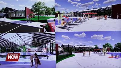 Lima Community Aquatic Park nears completion, management talks continue