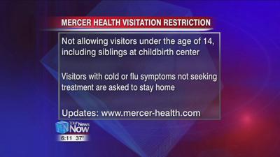 Mercer County Community Hospital limiting visitors among flu outbreak