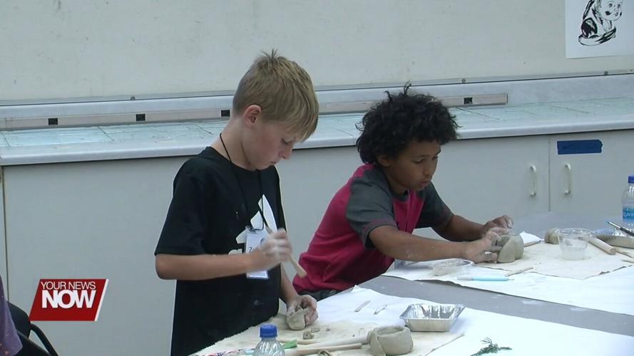 Workshop at the Mazza Museum helps young artists find their creativity