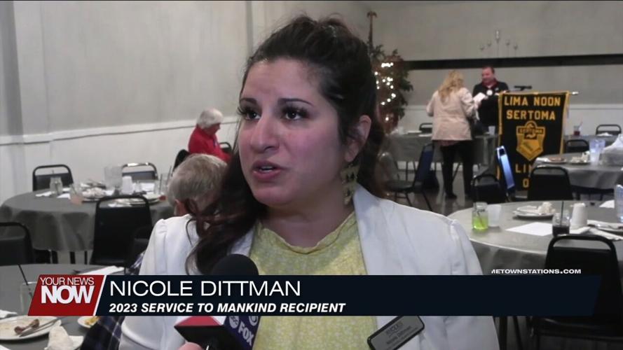 Lima Sertoma Club announces the recipient of this year's Service to Mankind Award