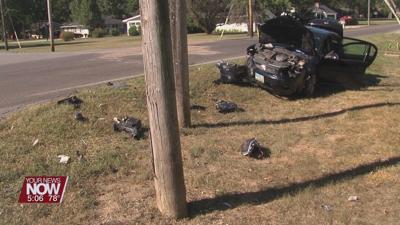 Doorbell camera captures injury crash in Shawnee Township