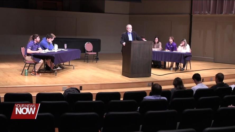 Bluffton University students celebrate Election Day with debate