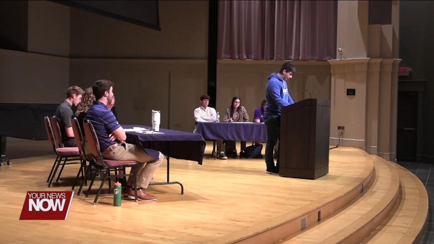Bluffton University students celebrate Election Day with debate