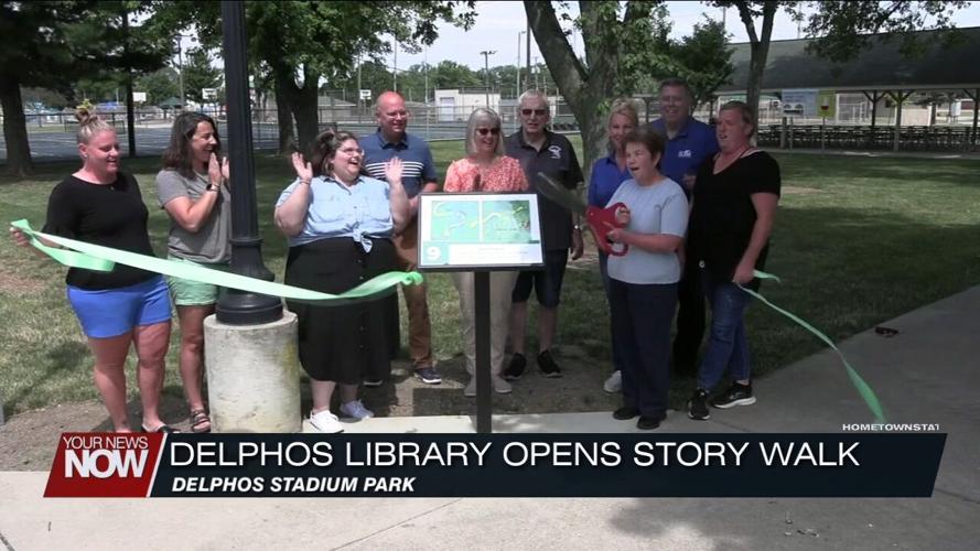 Delphos Public Library opens a new interactive story walk at Stadium Park