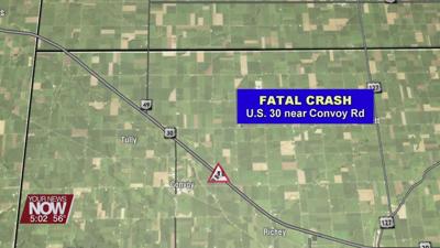 A Convoy man killed after driving wrong way on U.S. 30 and hitting another car