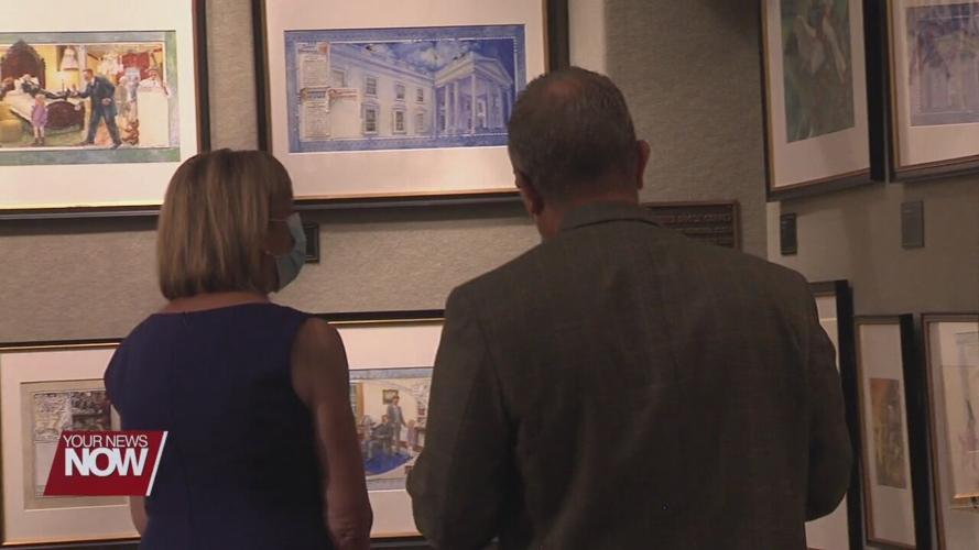 Fran DeWine visits Mazza Museum
