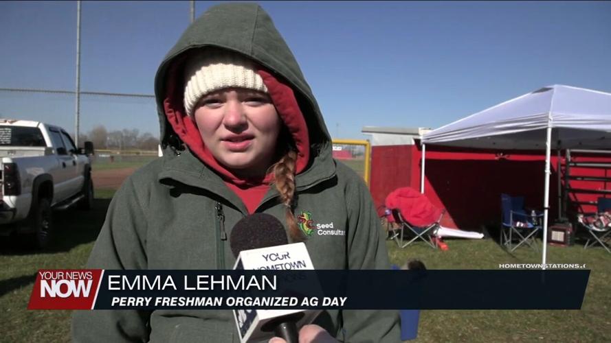 Perry High School student organizes a day to share her love of agriculture with fellow students