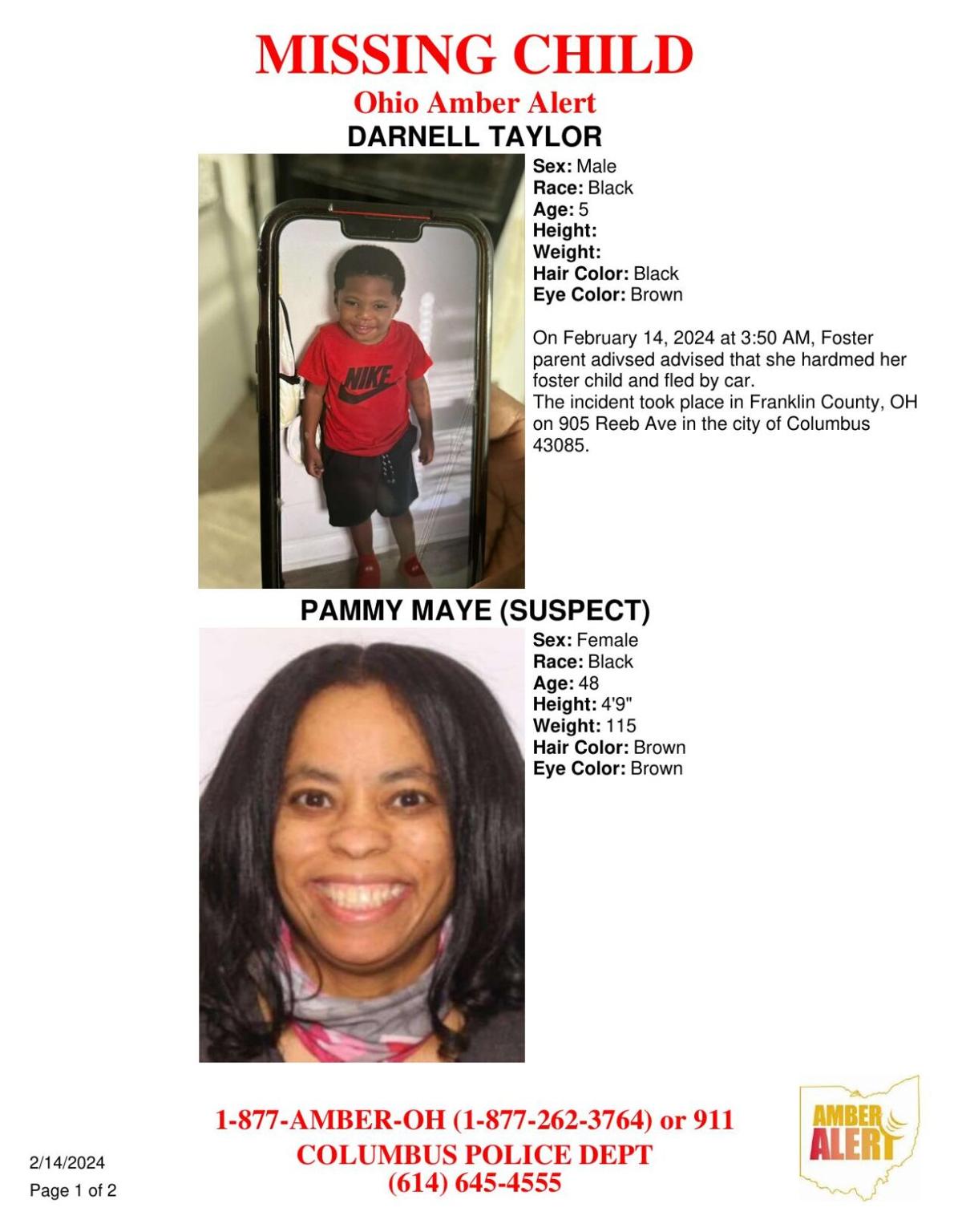 Amber Alert Yakima Washington Today