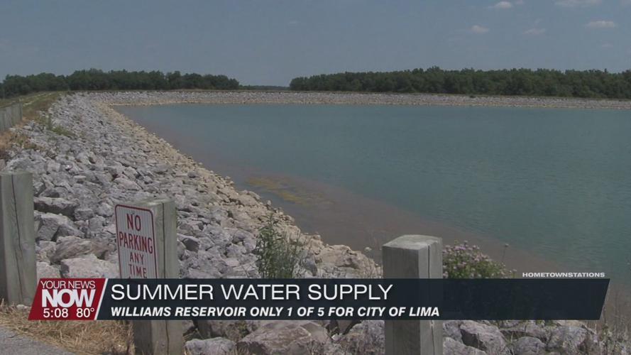 Lima reservoirs provide plenty of water during hot summer months
