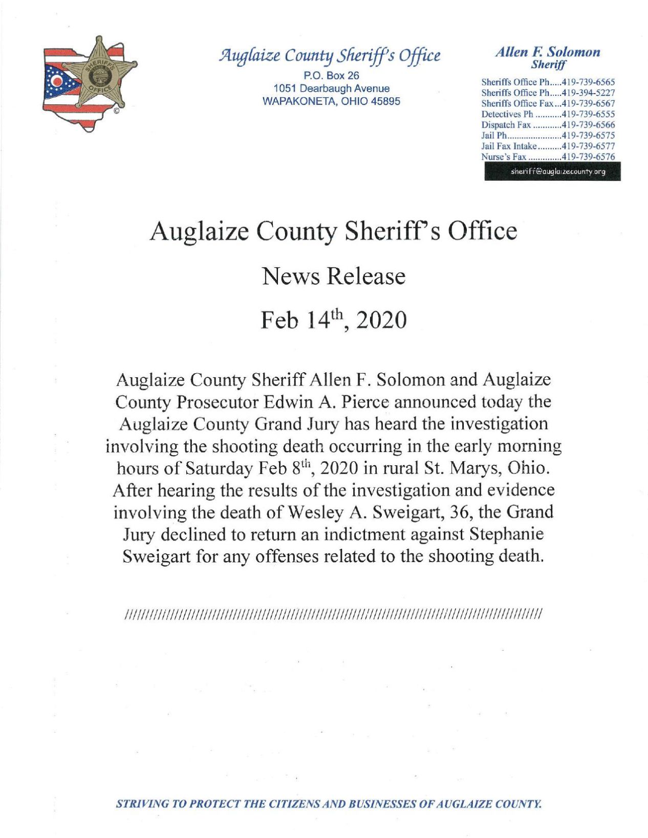 Sweigart News Release No Charges.pdf