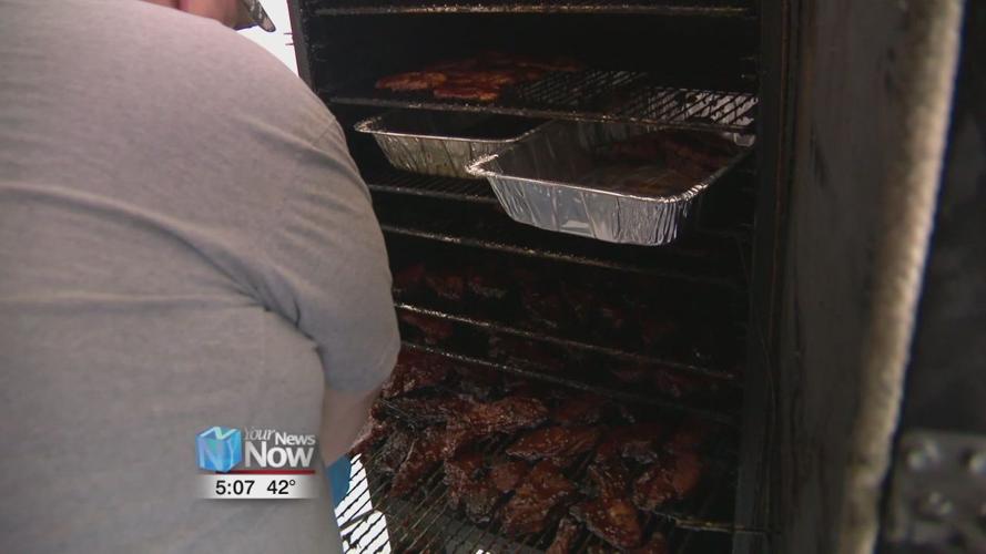 National Guard members get a delicious thank you from Fat Kid BBQ