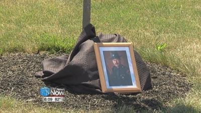 Auglaize County Sheriff's Office dedicates tree to former sheriff