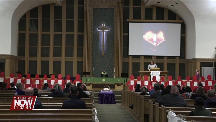 Candlelight vigil remembers victims of domestic violence