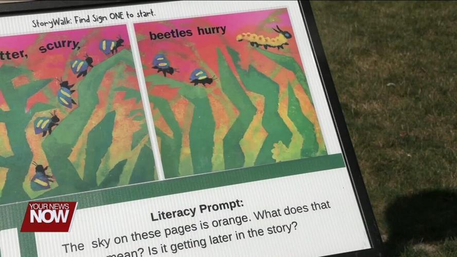 Delphos Public Library opens a new interactive story walk at Stadium Park