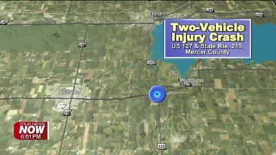 Several hospitalized after two-vehicle crash in Mercer County