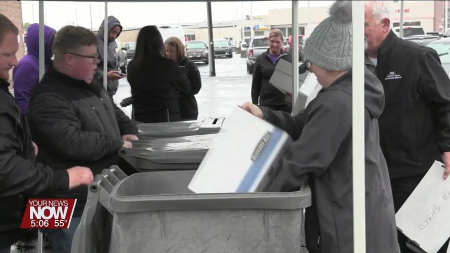 Area Agency on Aging helps prevent identity theft with a 3-hour Shred A Thon