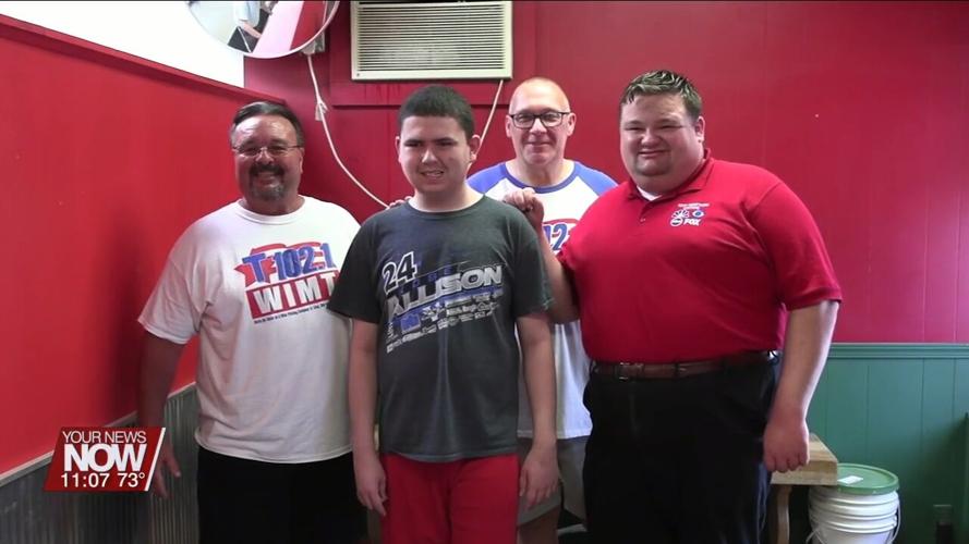Solly's Pizza in Cridersville Surprise Boy with Autism by Inviting Two Lima Radio Hosts to Meet Him for His Birthday