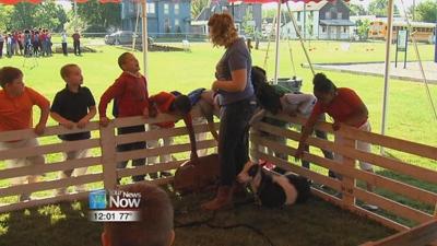 Kids learn about agriculture during Farm Day