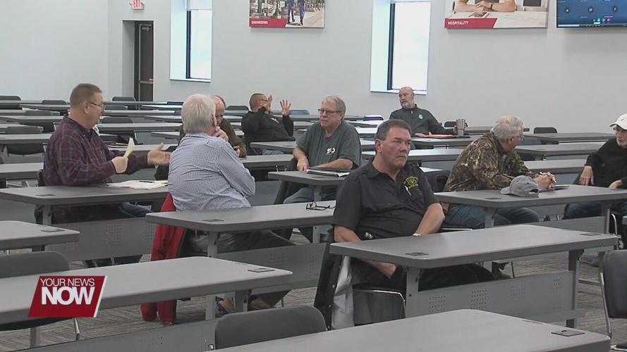 Allen County Commissioners and police agencies hold meeting on central dispatch project