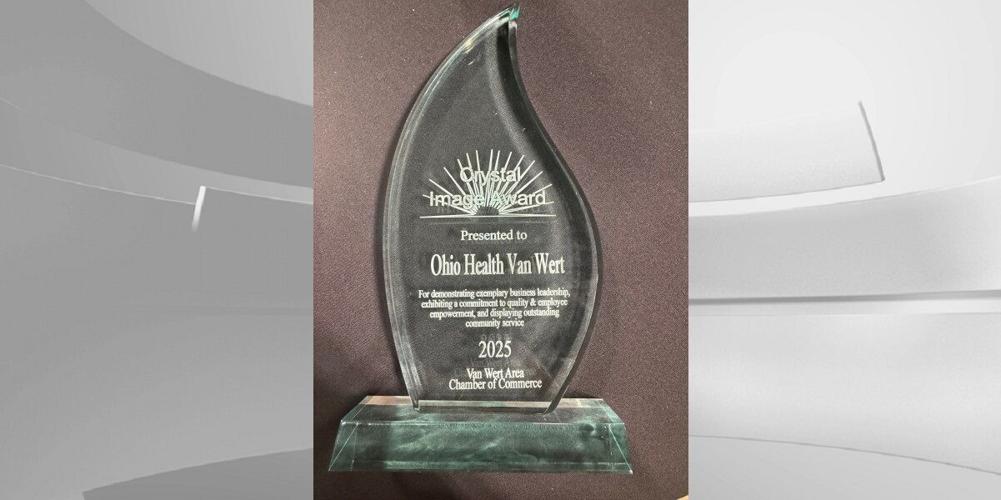 OhioHealth Van Wert Hospital Honored with 2025 Crystal Image Award