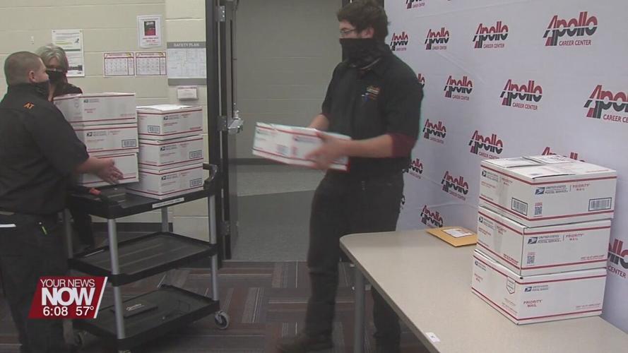 Apollo sends care packages to alumni soldiers