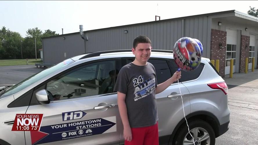 Solly's Pizza in Cridersville Surprise Boy with Autism by Inviting Two Lima Radio Hosts to Meet Him for His Birthday