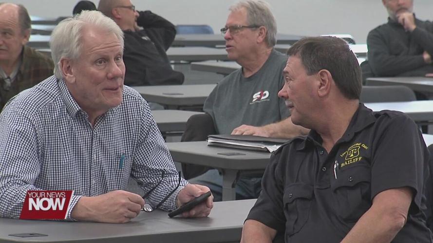 Allen County Commissioners and police agencies hold meeting on central dispatch project