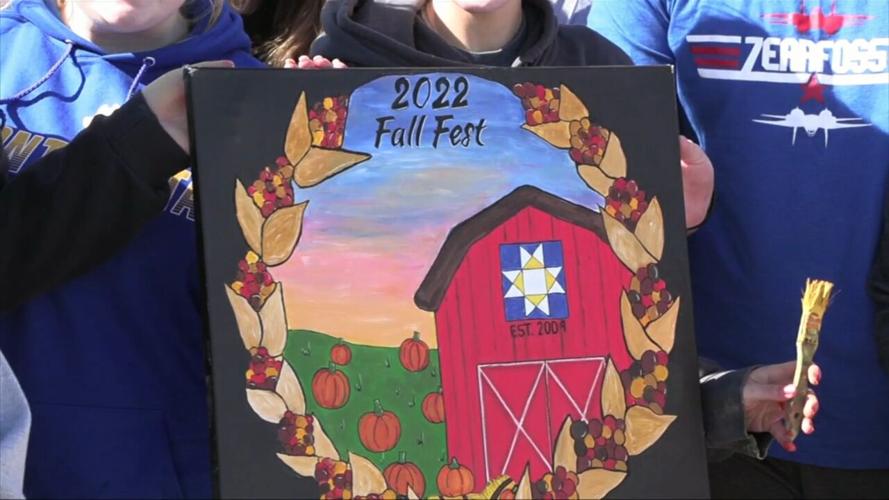 School art club excited to be creating the mural for the Continental Fall Festival