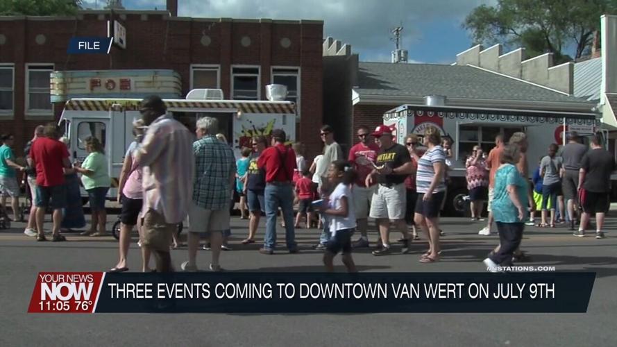 Downtown Van Wert is the place to be the night of July 9th