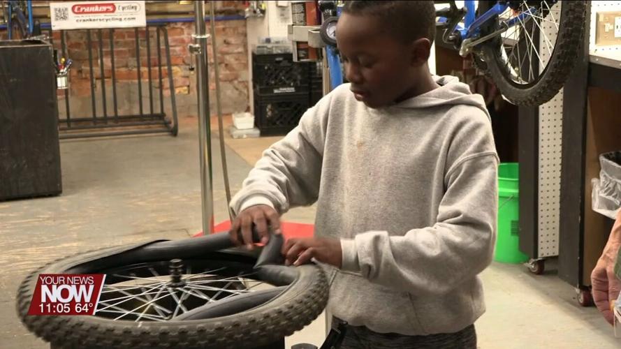 Allen County Youth Bike and Pedestrian Task force held free lesson on bicycle repair basics