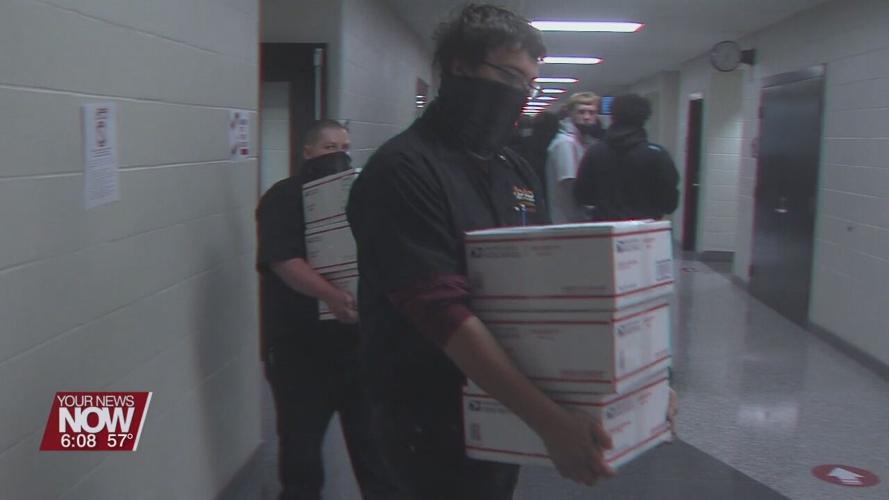 Apollo sends care packages to alumni soldiers